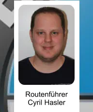 Routenführer Cyril Hasler
